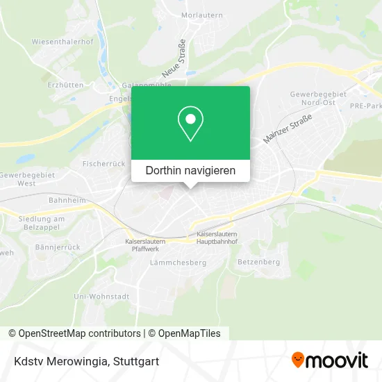 Kdstv Merowingia Karte