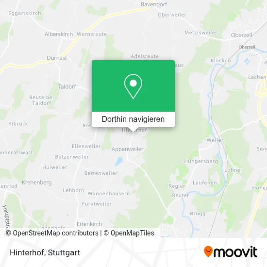 Hinterhof Karte