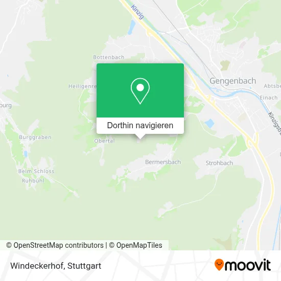 Windeckerhof Karte