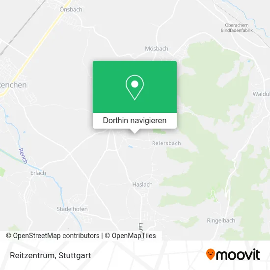 Reitzentrum Karte