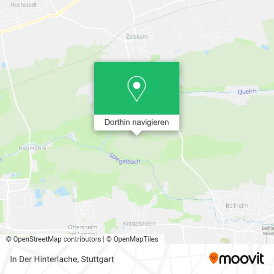 In Der Hinterlache Karte