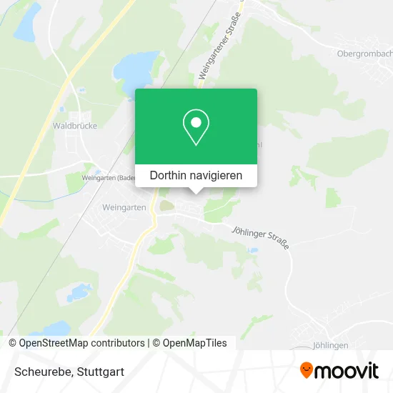 Scheurebe Karte