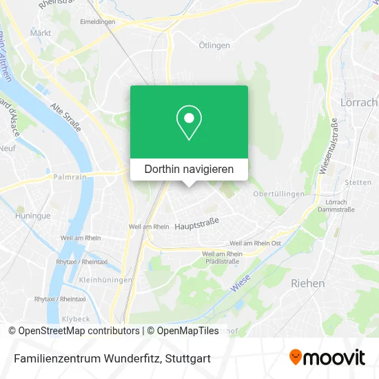 Familienzentrum Wunderfitz Karte