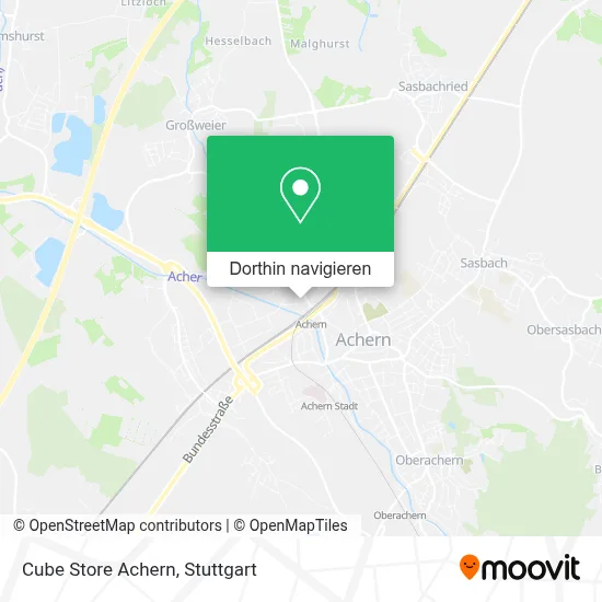 Cube Store Achern Karte