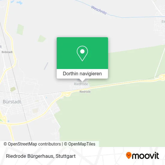 Riedrode Bürgerhaus Karte