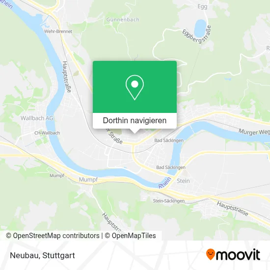 Neubau Karte