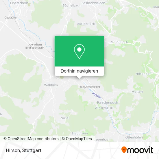 Hirsch Karte