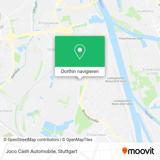 Joco Cash Automobile Karte