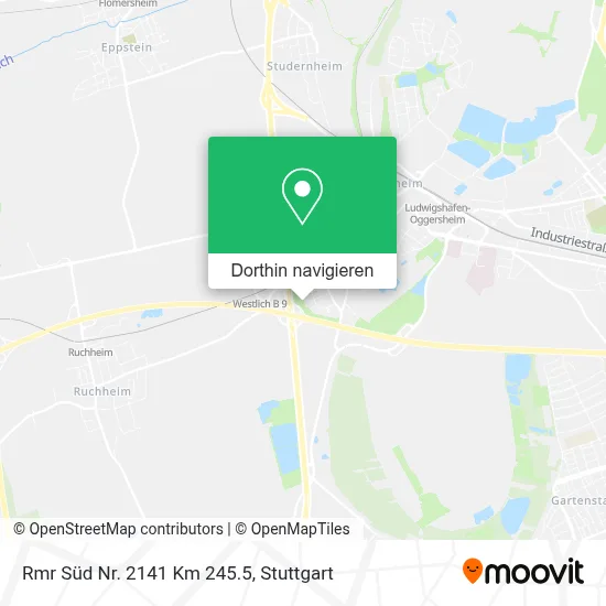 Rmr Süd Nr. 2141 Km 245.5 Karte