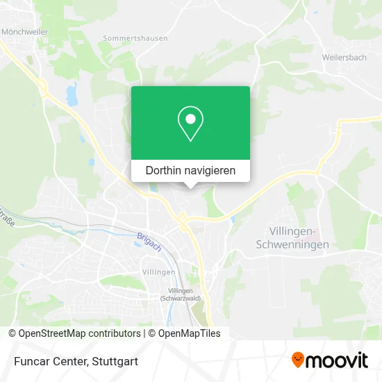 Funcar Center Karte