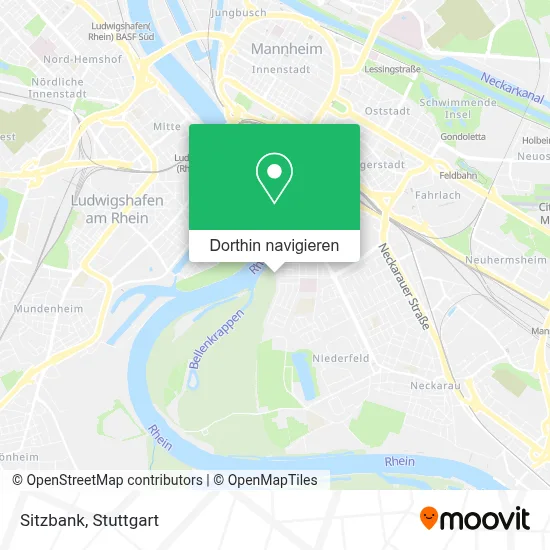 Sitzbank Karte