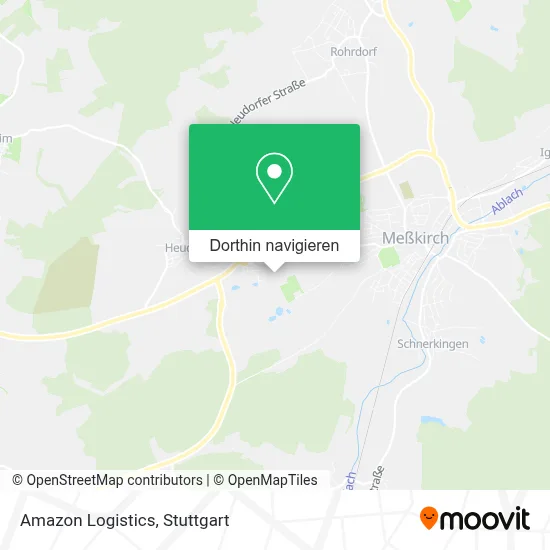 Amazon Logistics Karte