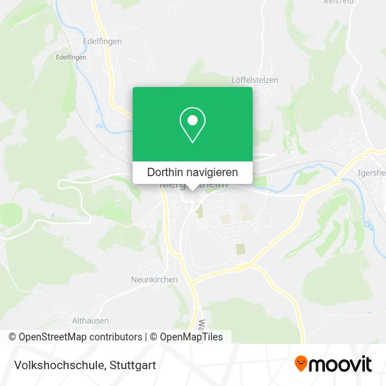 Volkshochschule Karte