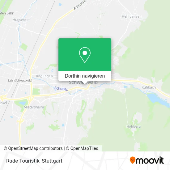 Rade Touristik Karte
