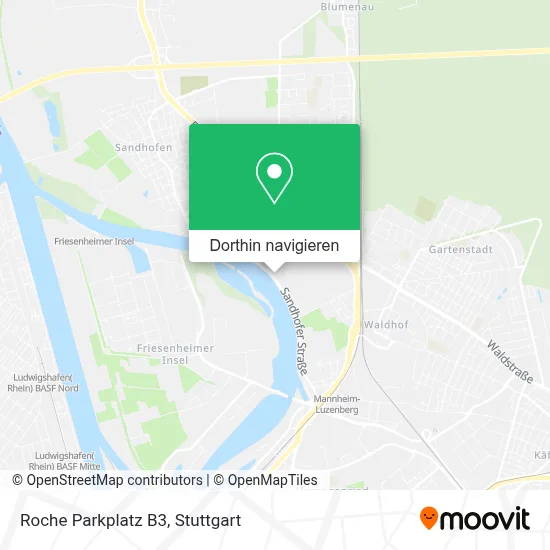 Roche Parkplatz B3 Karte
