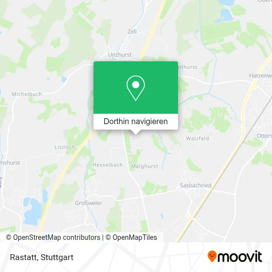 Rastatt Karte