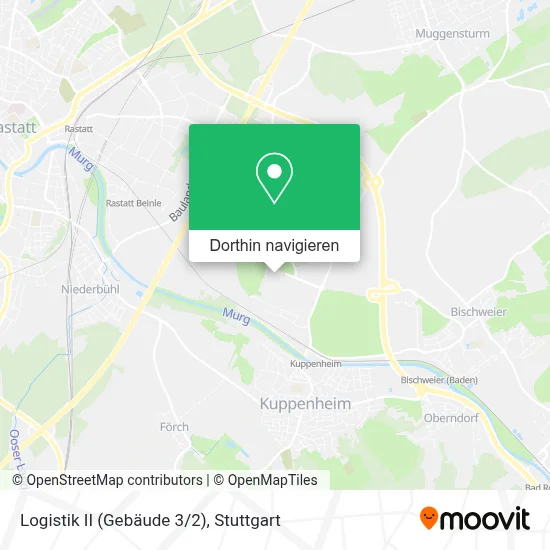 Logistik II (Gebäude 3/2) Karte