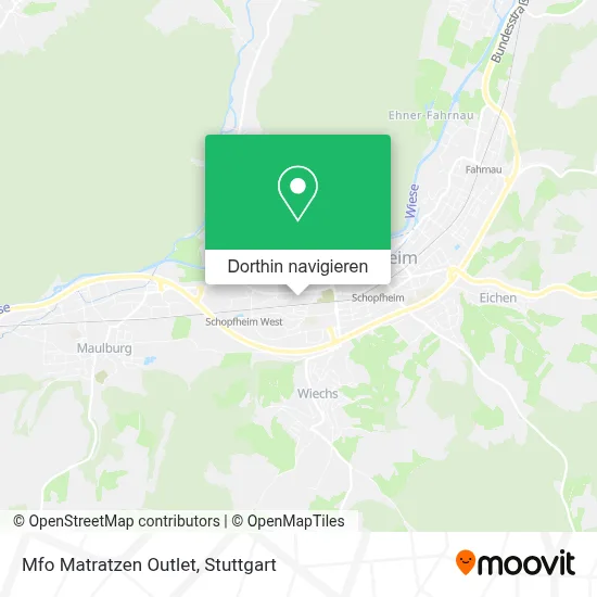 Mfo Matratzen Outlet Karte