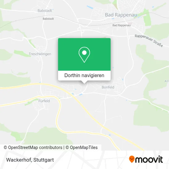 Wackerhof Karte