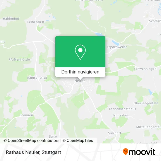 Rathaus Neuler Karte