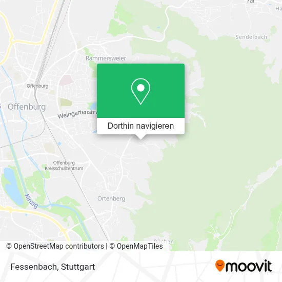Fessenbach Karte