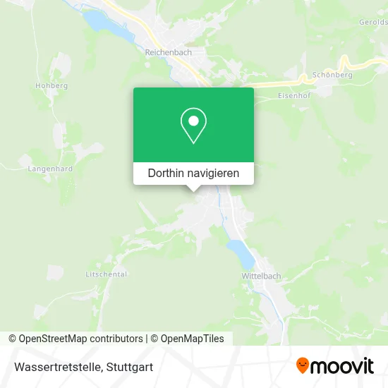 Wassertretstelle Karte