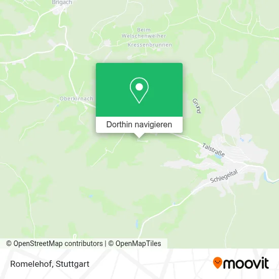 Romelehof Karte