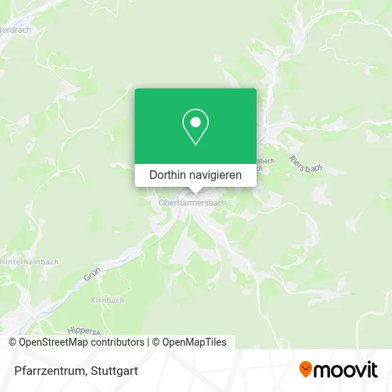 Pfarrzentrum Karte
