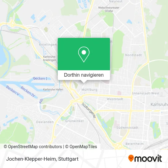Jochen-Klepper-Heim Karte
