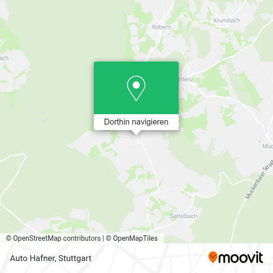Auto Hafner Karte