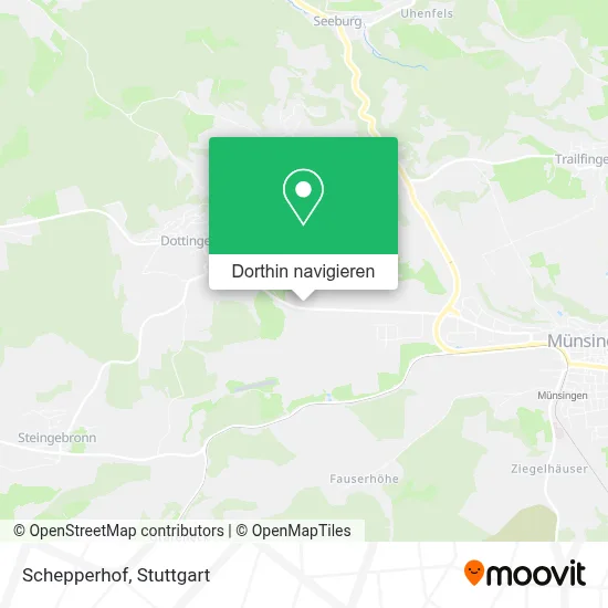 Schepperhof Karte