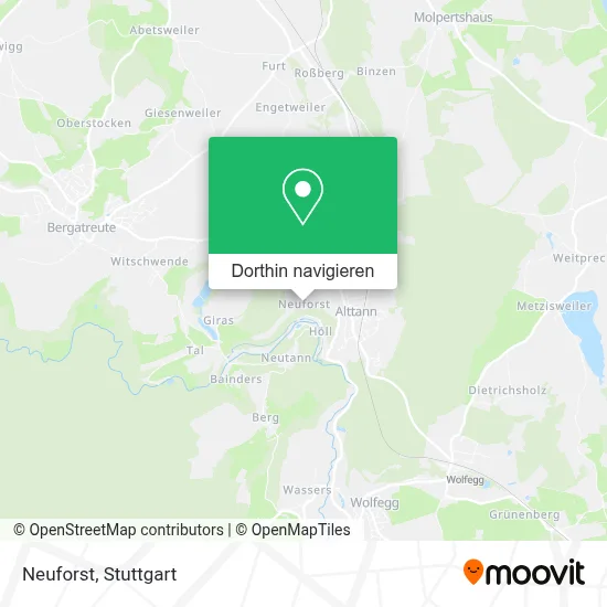 Neuforst Karte