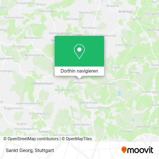 Sankt Georg Karte