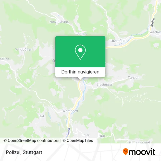 Polizei Karte