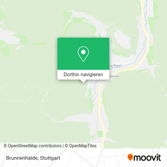 Brunnenhalde Karte