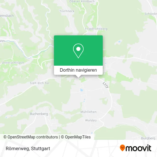 Römerweg Karte