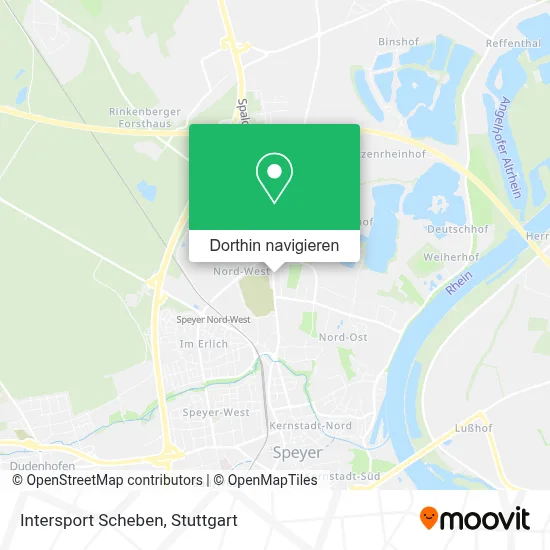 Intersport Scheben Karte