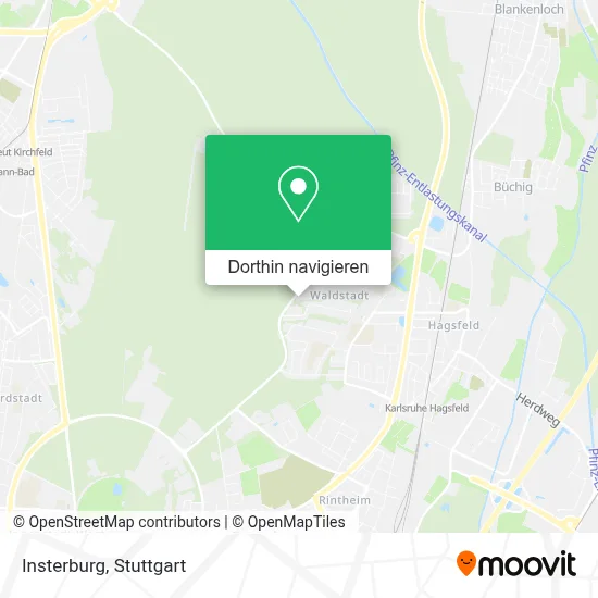 Insterburg Karte