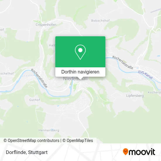 Dorflinde Karte