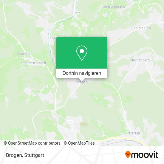 Brogen Karte