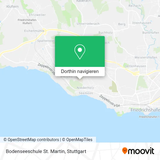 Bodenseeschule St. Martin Karte
