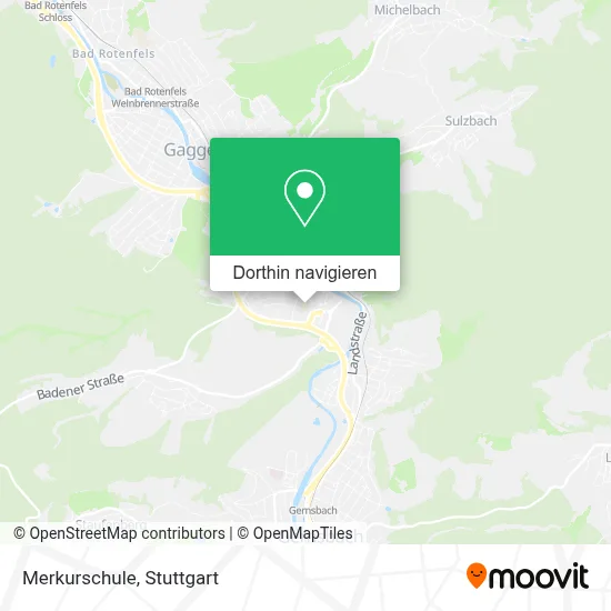 Merkurschule Karte