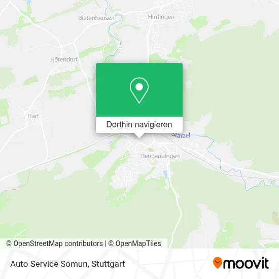 Auto Service Somun Karte