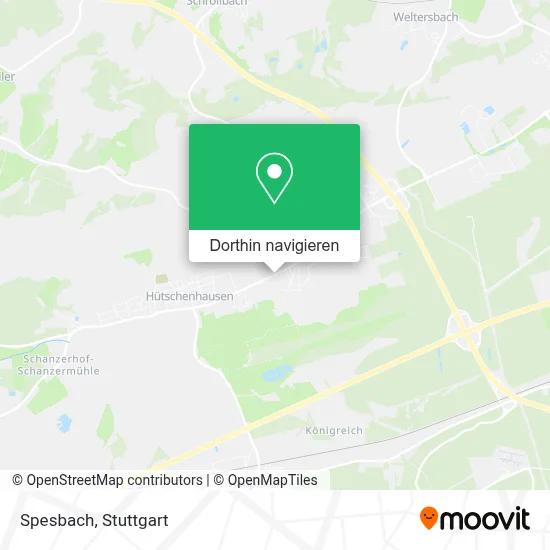 Spesbach Karte