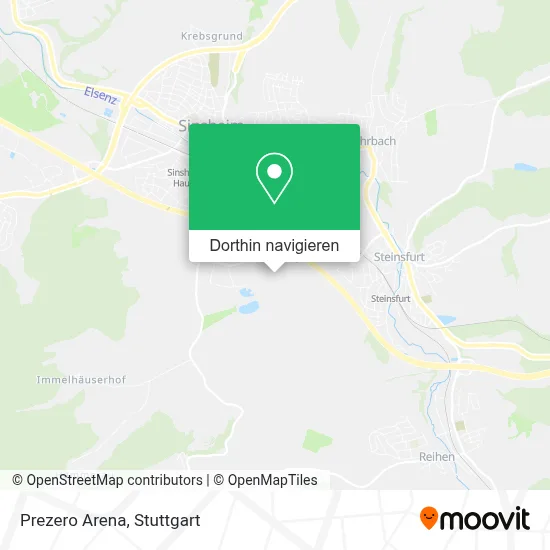 Prezero Arena Karte
