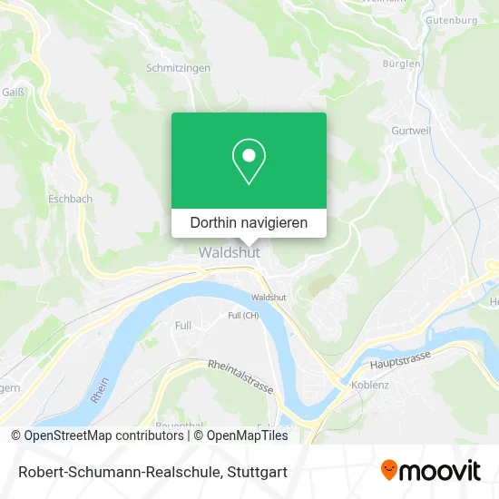 Robert-Schumann-Realschule Karte