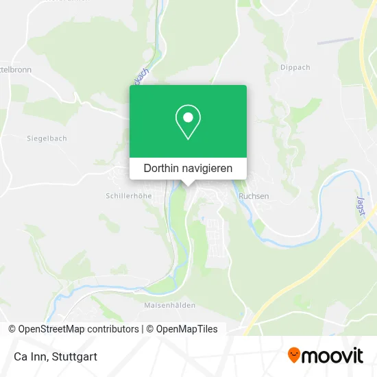 Ca Inn Karte