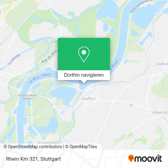 Rhein Km 321 Karte