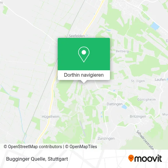 Bugginger Quelle Karte
