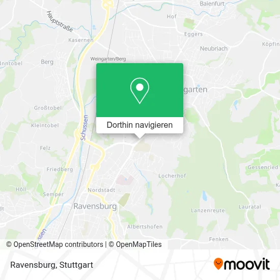 Ravensburg Karte